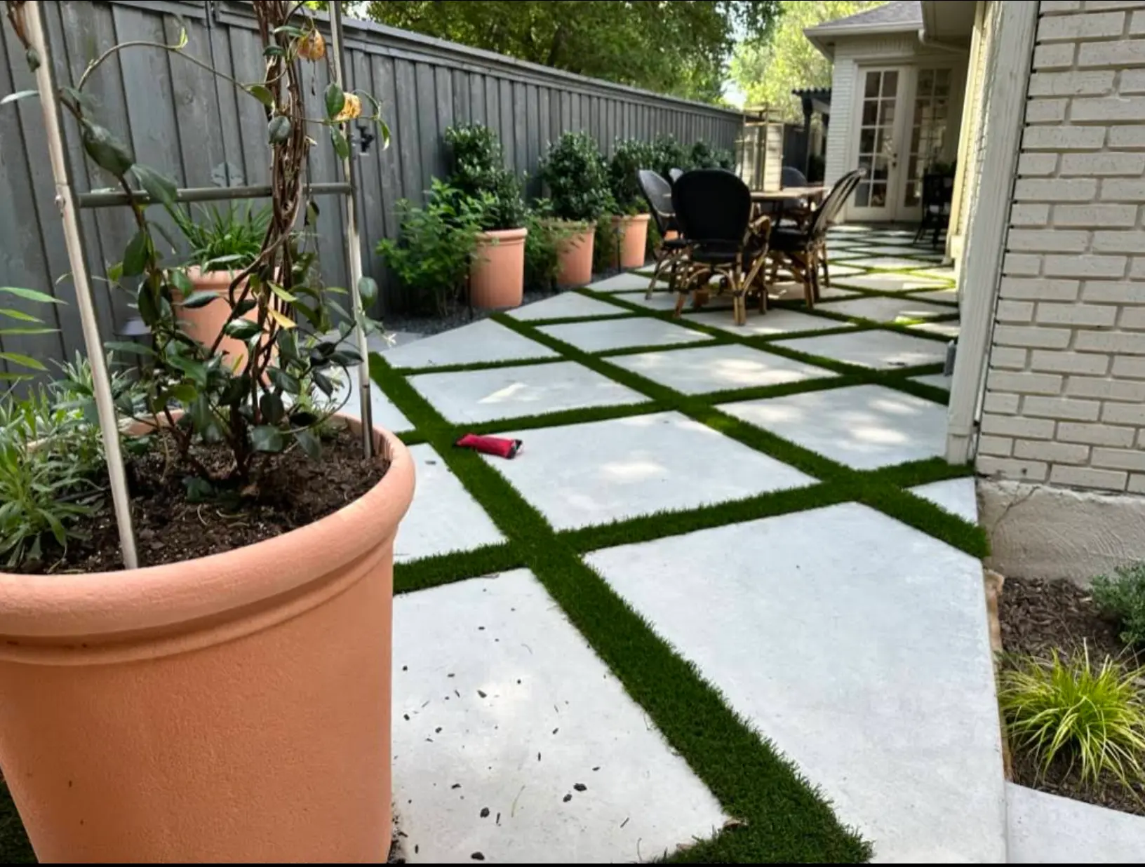 Southern Pro-Vision landscaping project